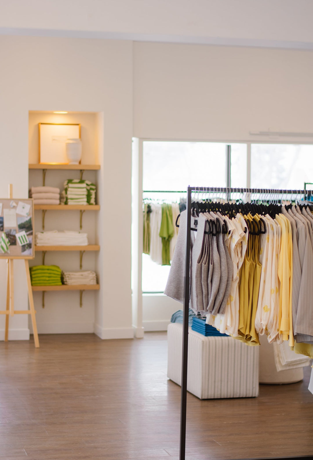 recent photo of inside a boutique