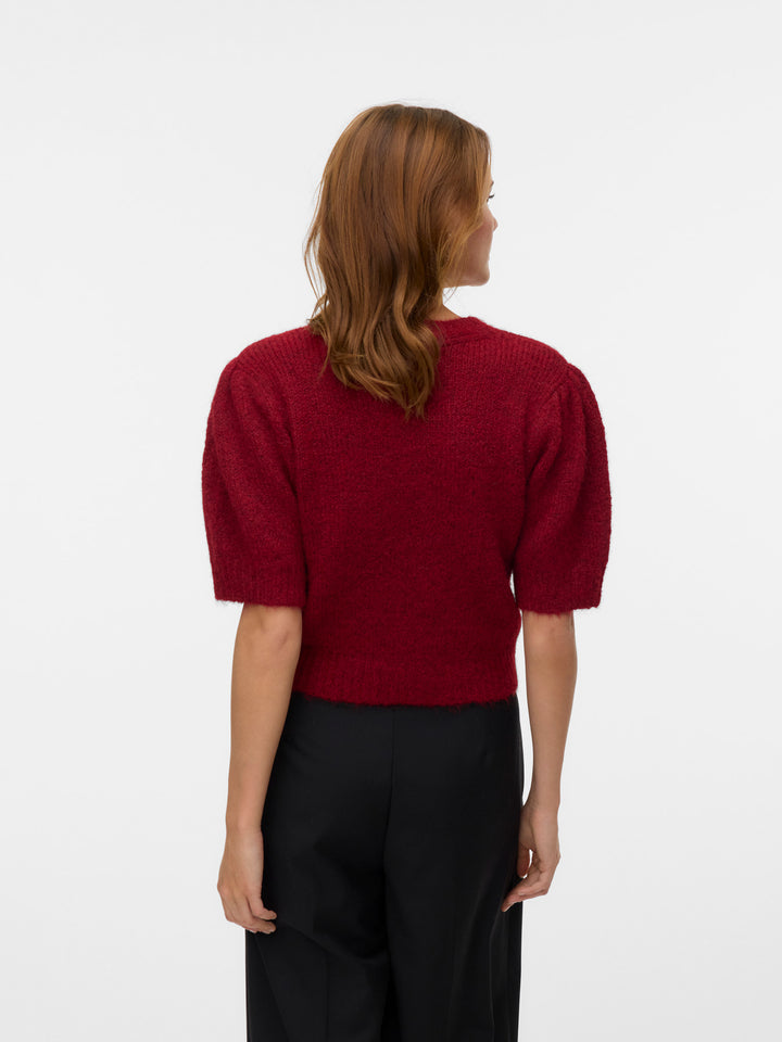 Novah Short Sleeve Pullover - Mullberry