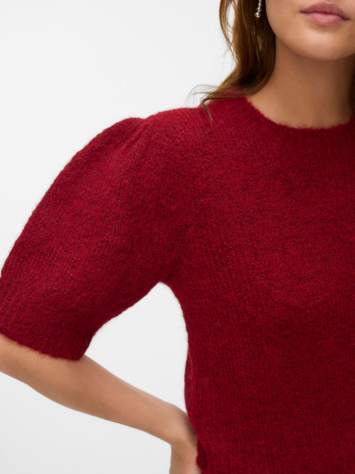 Novah Short Sleeve Pullover - Mullberry