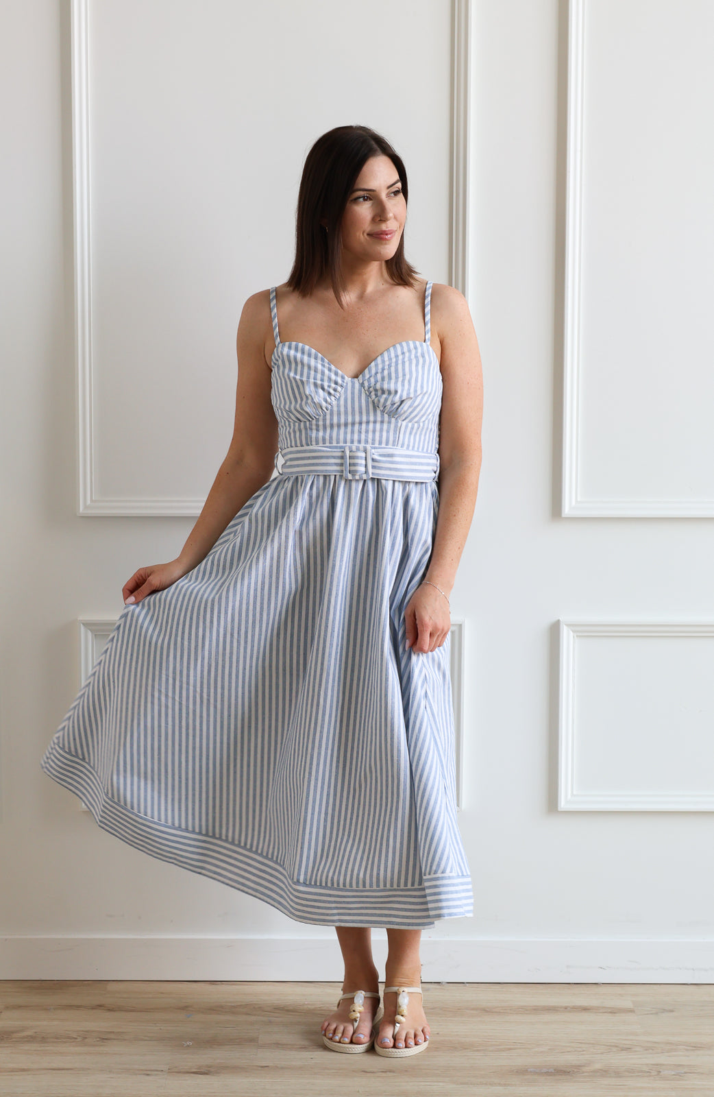 Montauk Belted Midi – madaboutstyle - Main Image