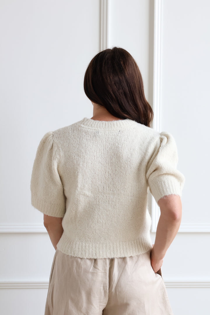 Novah Short Sleeve Pullover - Birch