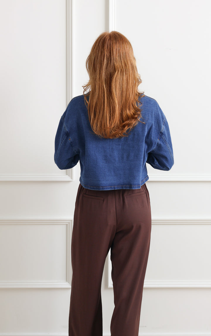 Remi Denim Cropped Jacket