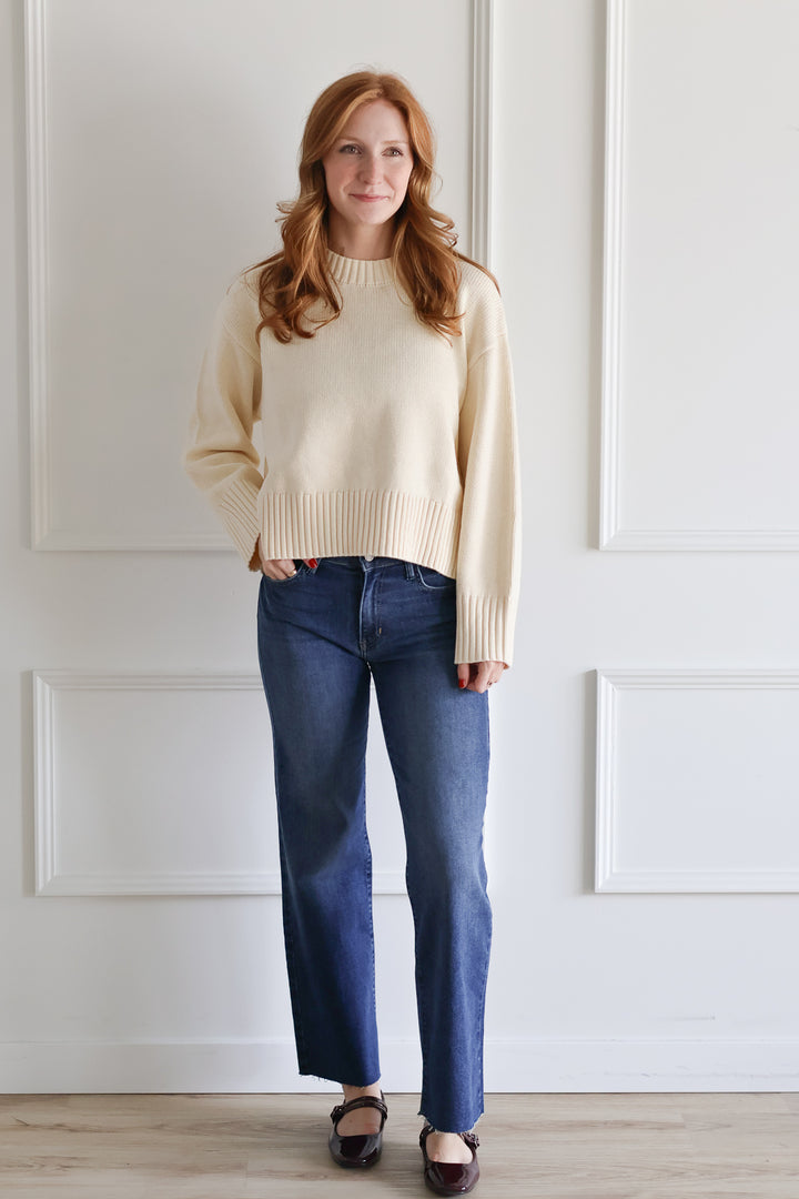 The Asher Sweater - Cream