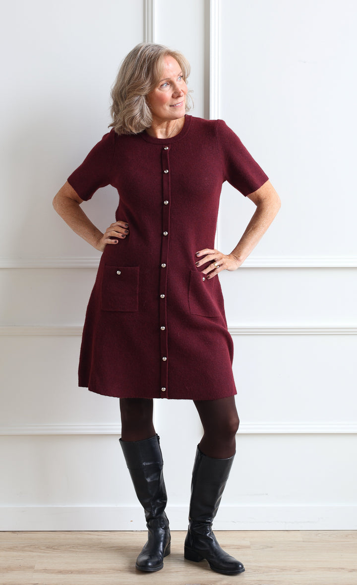 Vero Moda | Johanna Mini Dress - Port