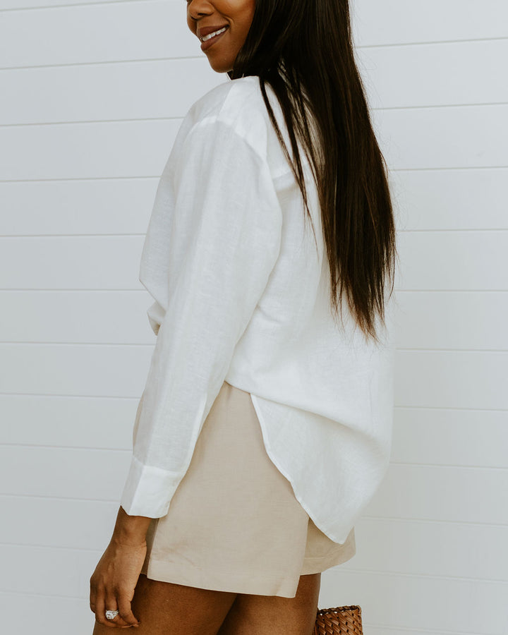 MAD Collection | Linen Shorts - Dune
