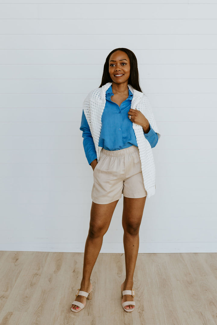 MAD Collection | Linen Shorts - Dune