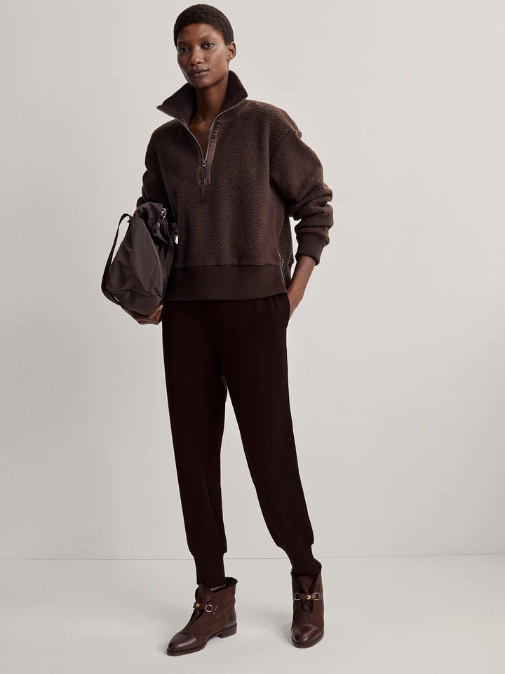 VARLEY | The Slim Cuff Pant 25" - Coffee Bean