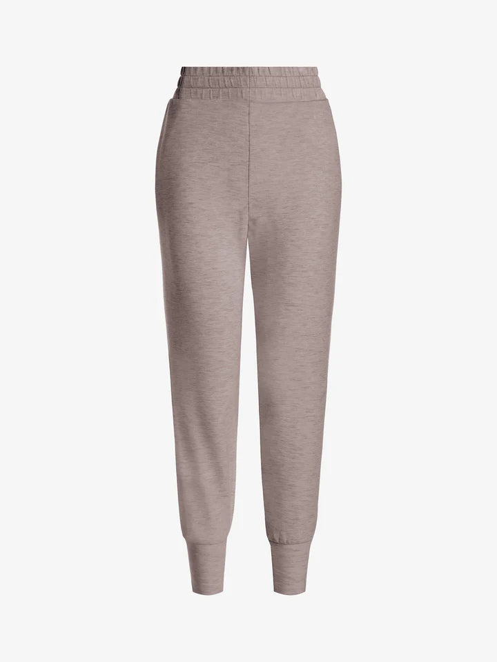 VARLEY | The Slim Cuff Pant 27.5" - Taupe Marl