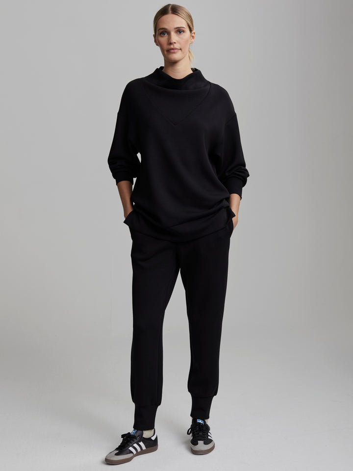 VARLEY | The Slim Cuff Pant 25" - Black