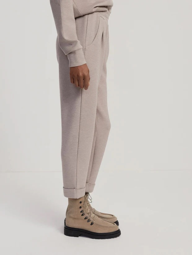 VARLEY | The Rolled Cuff Pant 25" -Taupe Marl