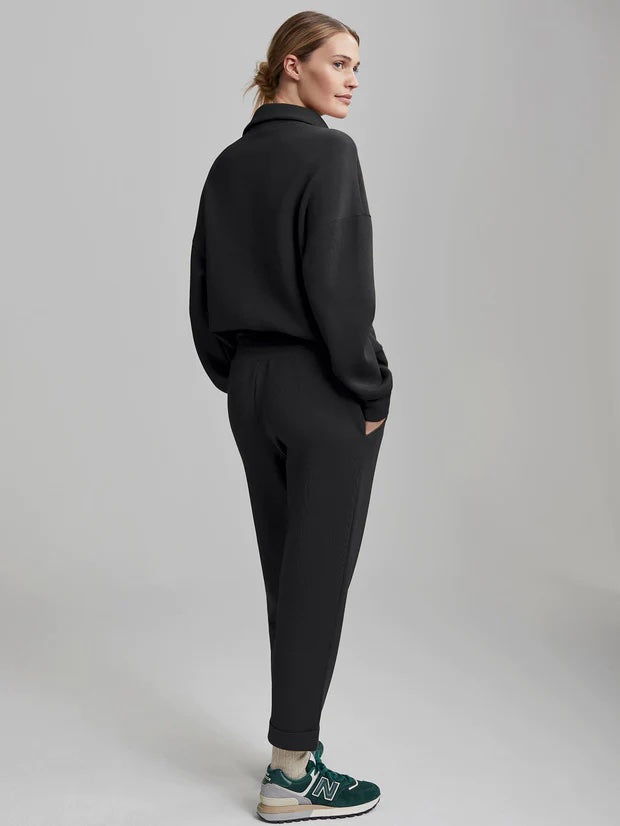 VARLEY | The Rolled Cuff Pant 25" - Black