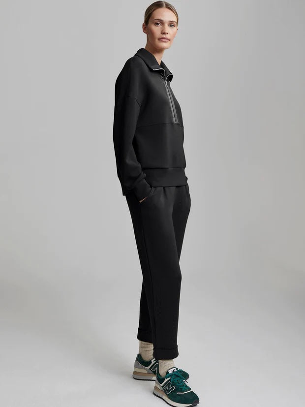 VARLEY | The Rolled Cuff Pant 25" - Black