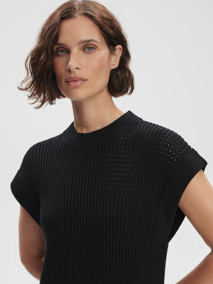 Varley | Cheston Relaxed Knit Dress - Black