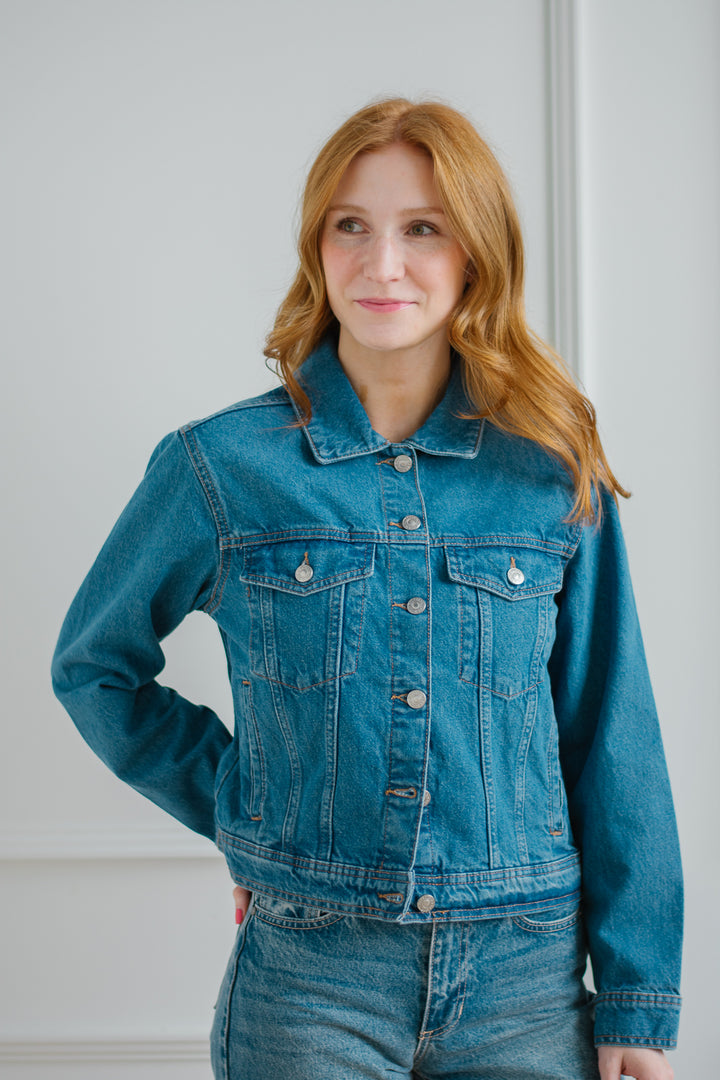 b.young | Kerina Denim Jacket