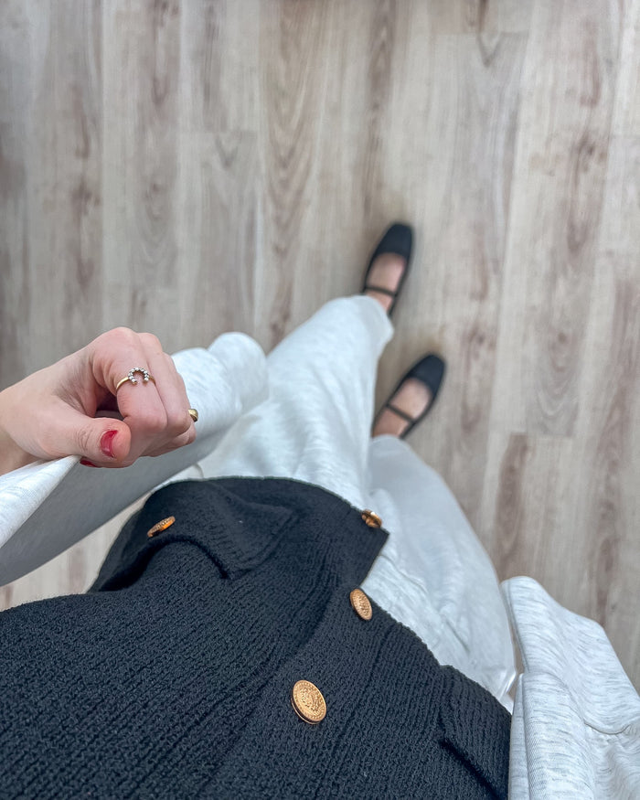 collage of rolled cuff varley styling 