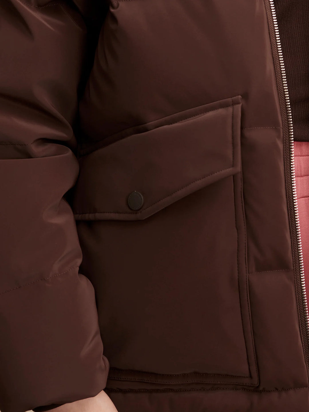 Varley | Roseville Down Jacket - Coffee Bean