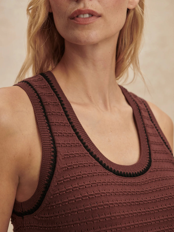 VARLEY | Gideon Knit Tank - Ironwood