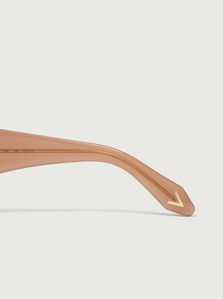 VARLEY | Bethnall Oval Sunglasses - Cocoa Taupe