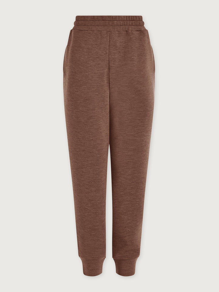 Varley | Slim Cuff Pant 27.5" - Deep Taupe Marl Fleck