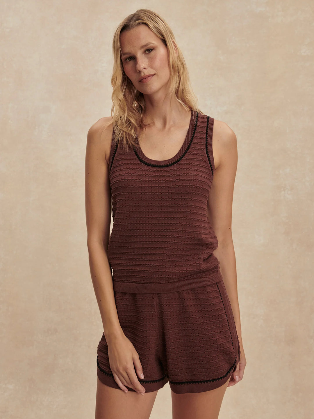 VARLEY | Morden Knit Short 3.5" - Ironwood