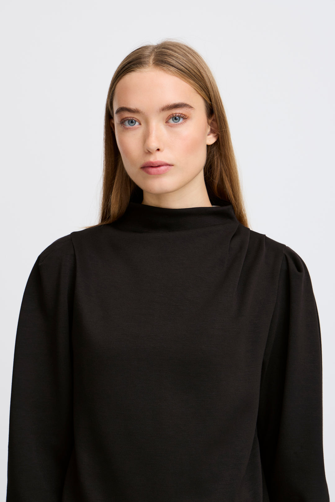 ICHI | Nadia Mock Neck Top