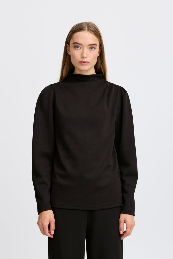 ICHI | Nadia Mock Neck Top