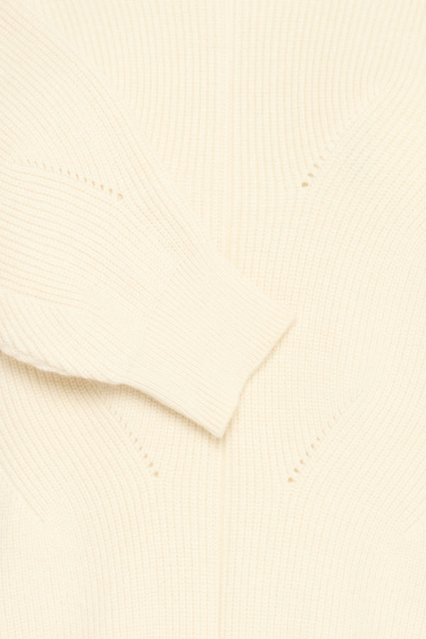 ICHI | Almond Milk Cable Sweater