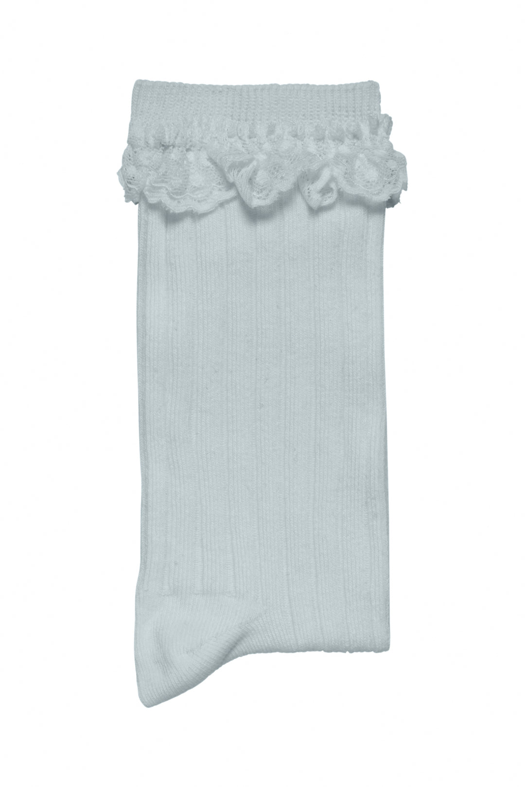 ICHI | Alafia Ruffle Socks - Zen Blue