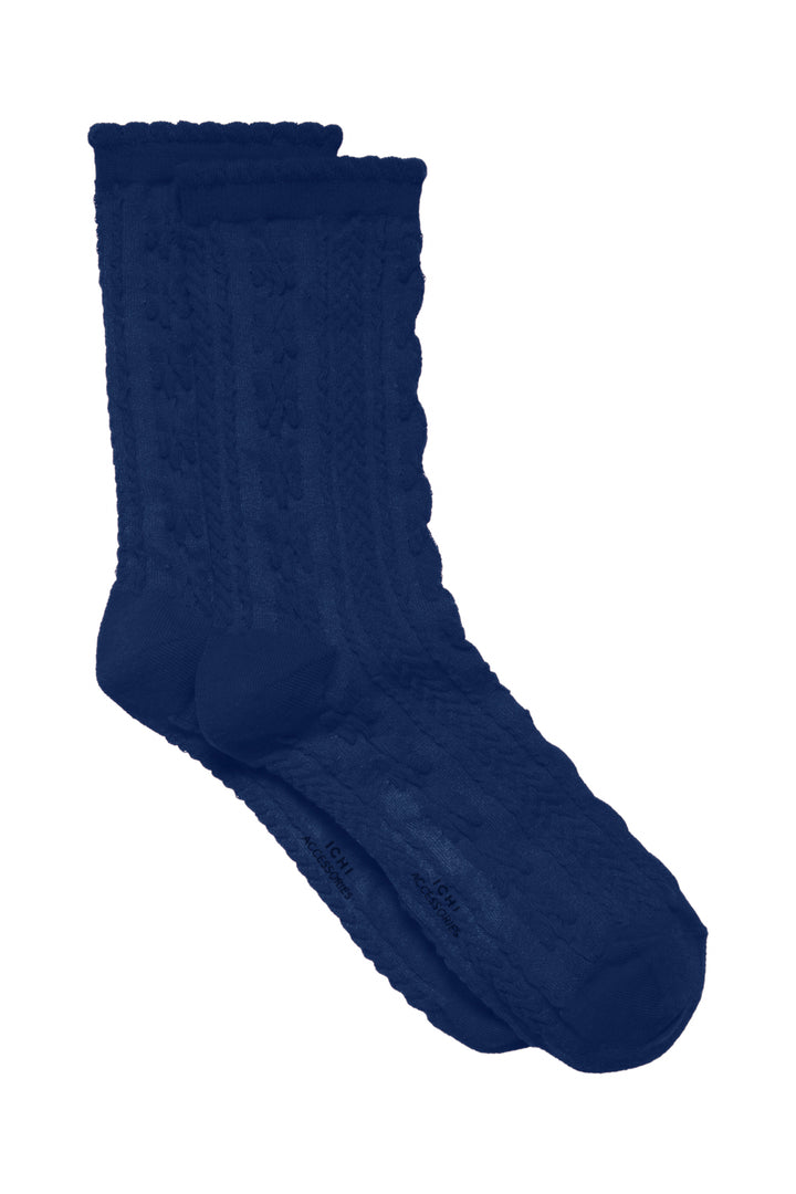 ICHI | Henny Sock - Medieval Blue