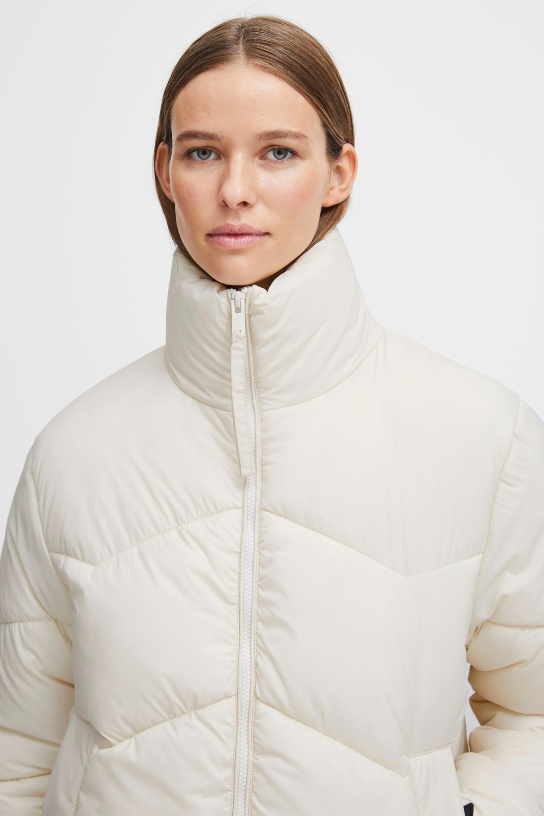 b.young | Bomina Puffer Jacket - Birch