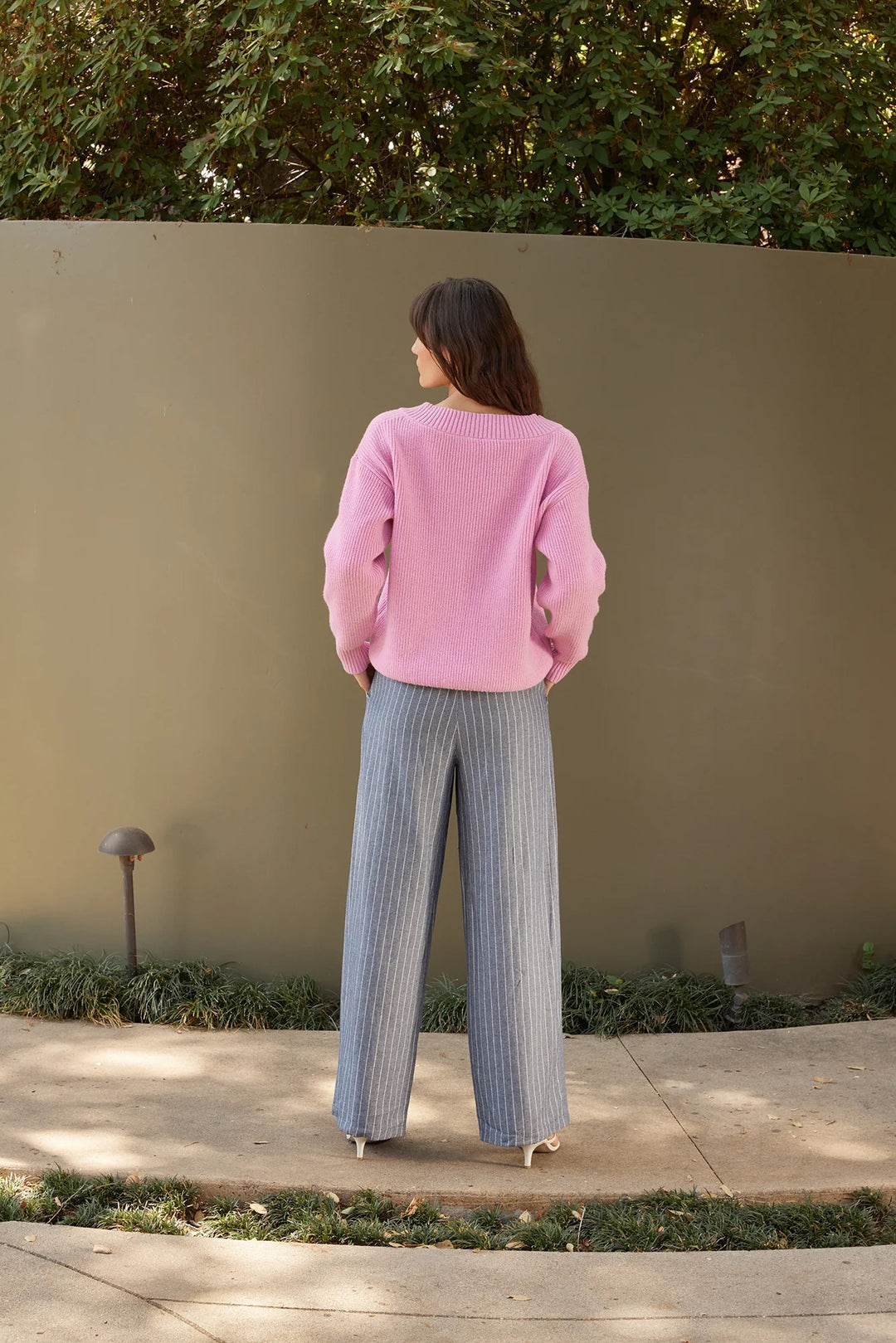 Camellia V-Neck Sweater
