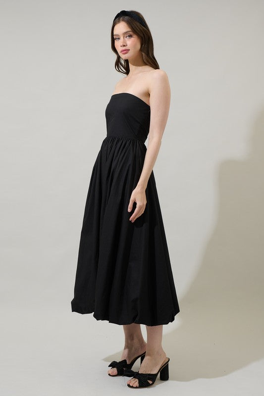 Belle Strapless Midi