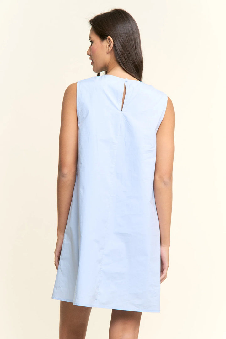 The Bailey Dress - Pastel Blue