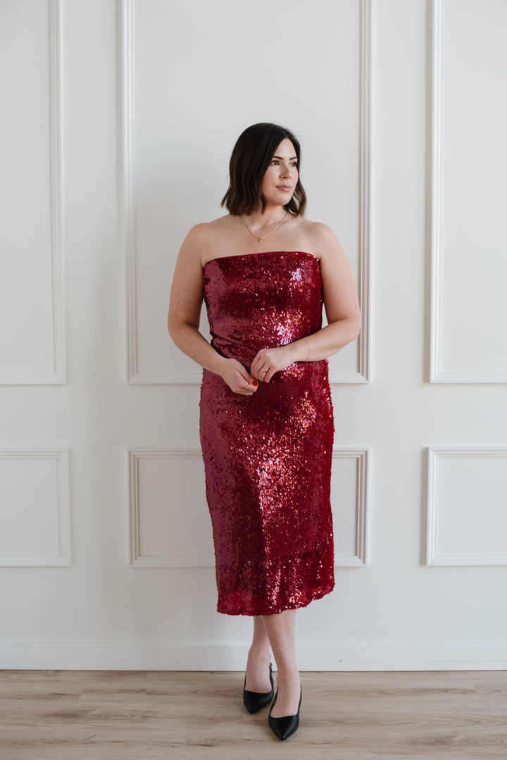 Atlanta Sequin Midi