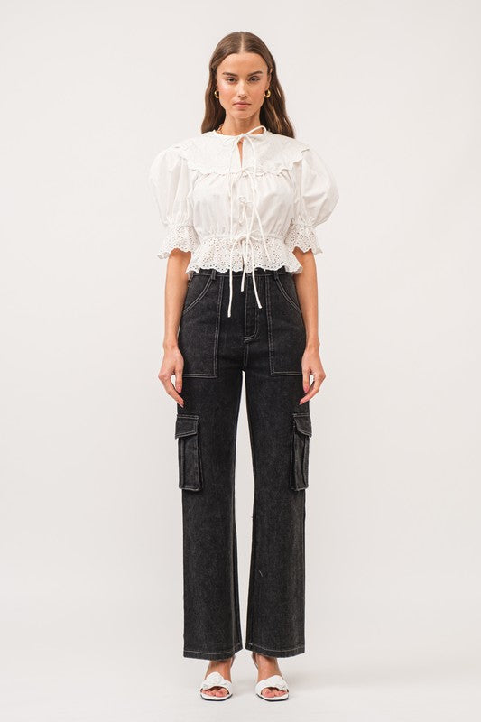 Emi Eyelet Blouse