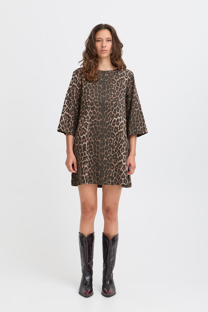 B.Young | Kenna Leopard Dress
