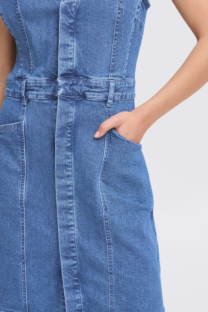 ICHI | Cally Denim Dress