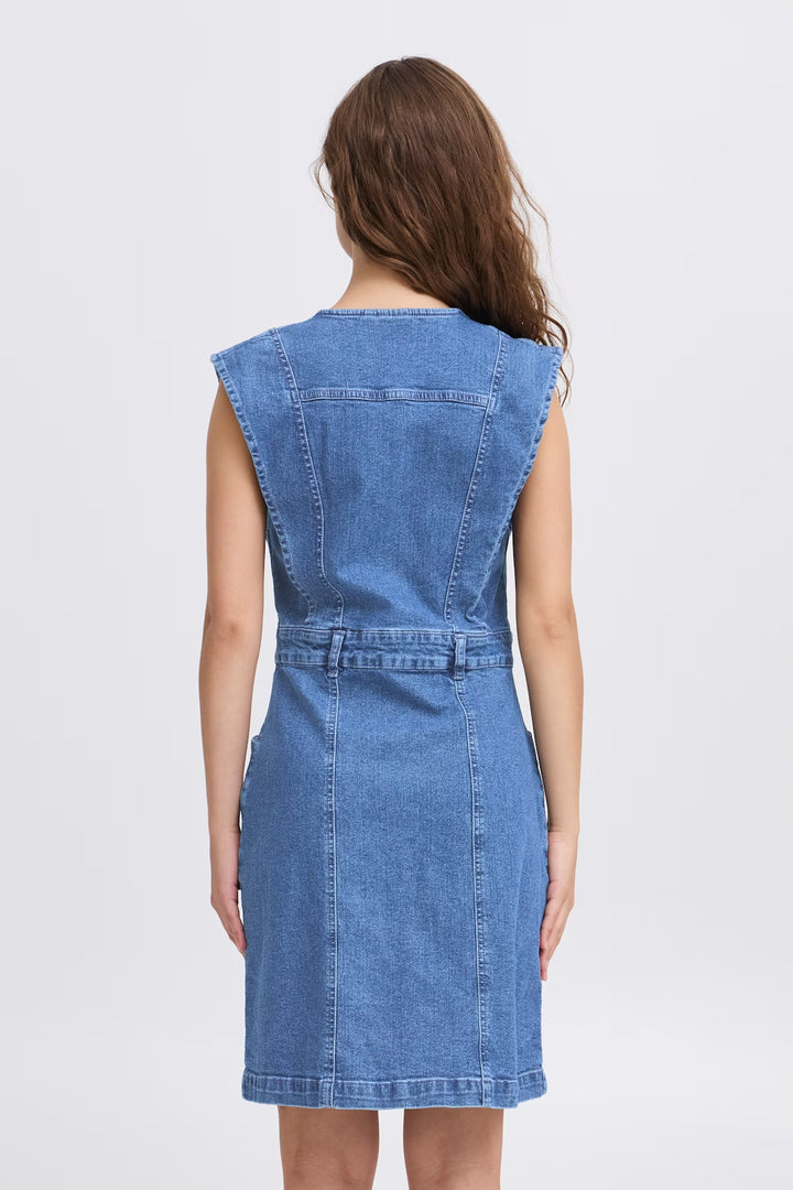 ICHI | Cally Denim Dress