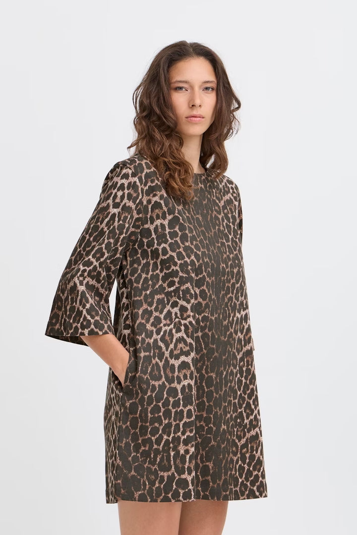 B.Young | Kenna Leopard Dress