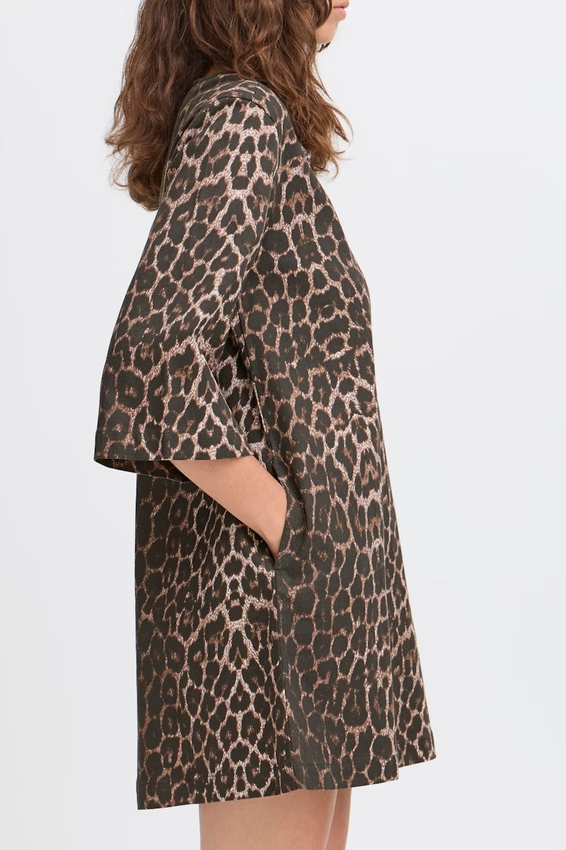 B.Young | Kenna Leopard Dress