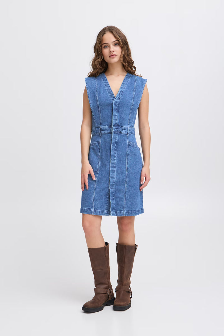 ICHI | Cally Denim Dress