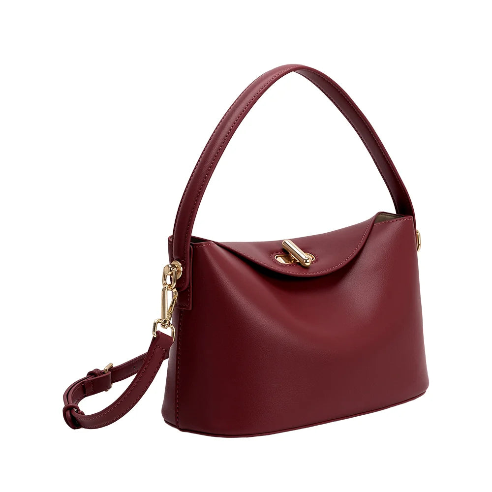 Lana Hand Bag - Burgundy