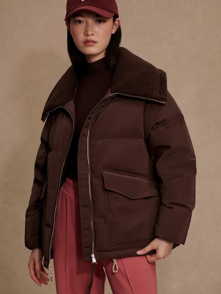 Varley | Roseville Down Jacket - Coffee Bean