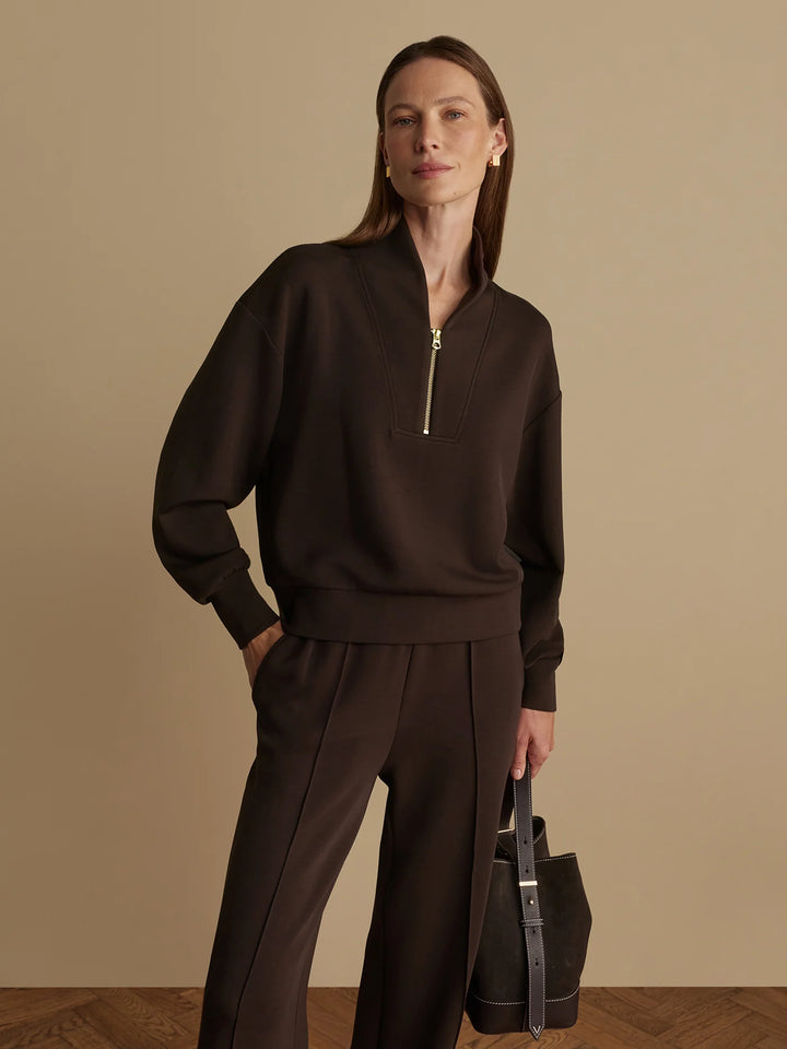 VARLEY | Davidson Sweat - Coffee Bean