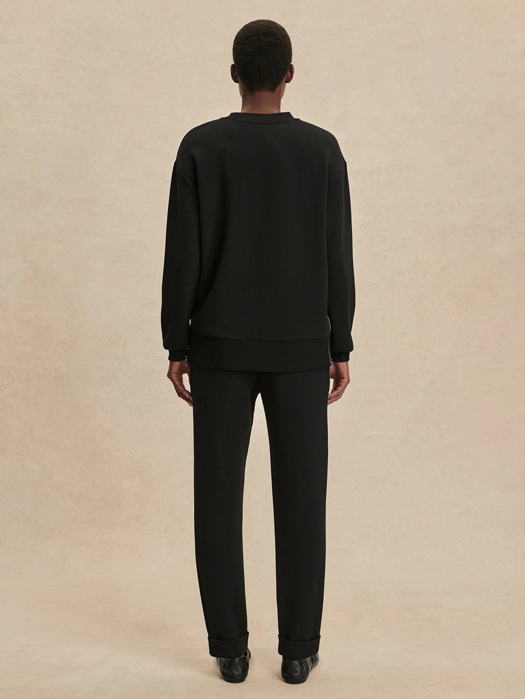 VARLEY | The Rolled Cuff Pant 25" - Black