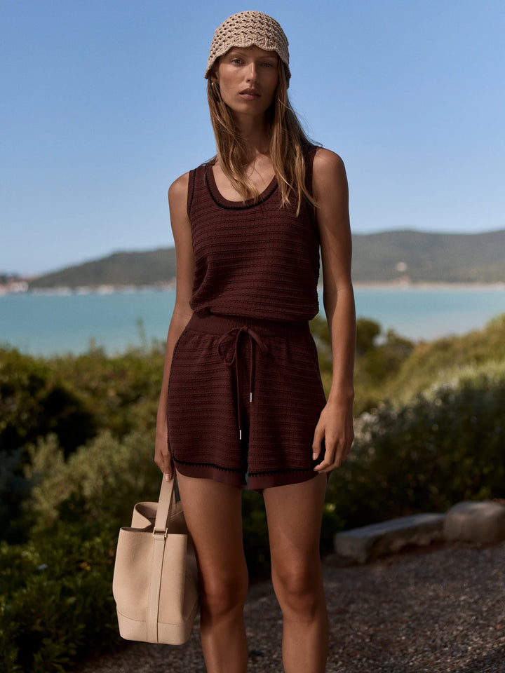 VARLEY | Gideon Knit Tank - Ironwood