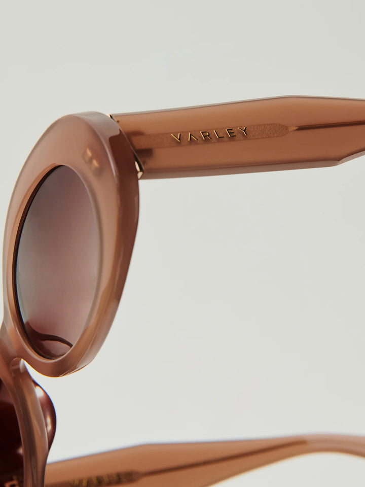 VARLEY | Bethnall Oval Sunglasses - Cocoa Taupe