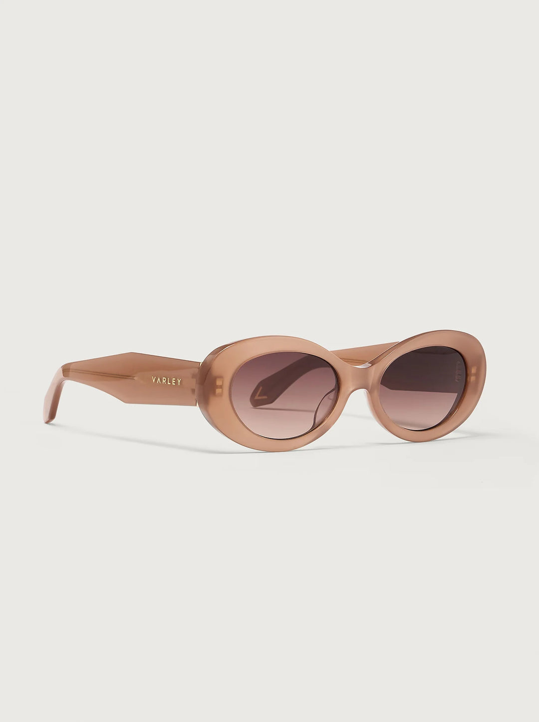 VARLEY | Bethnall Oval Sunglasses - Cocoa Taupe