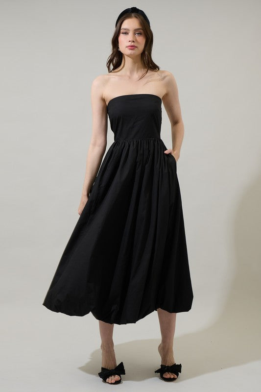 Belle Strapless Midi