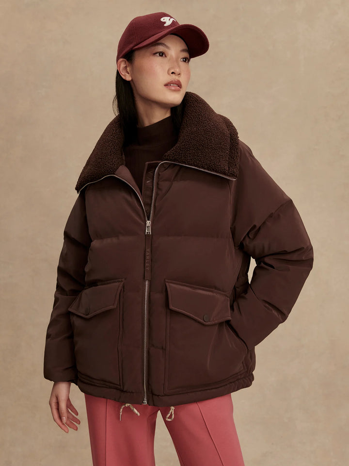 Varley | Roseville Down Jacket - Coffee Bean